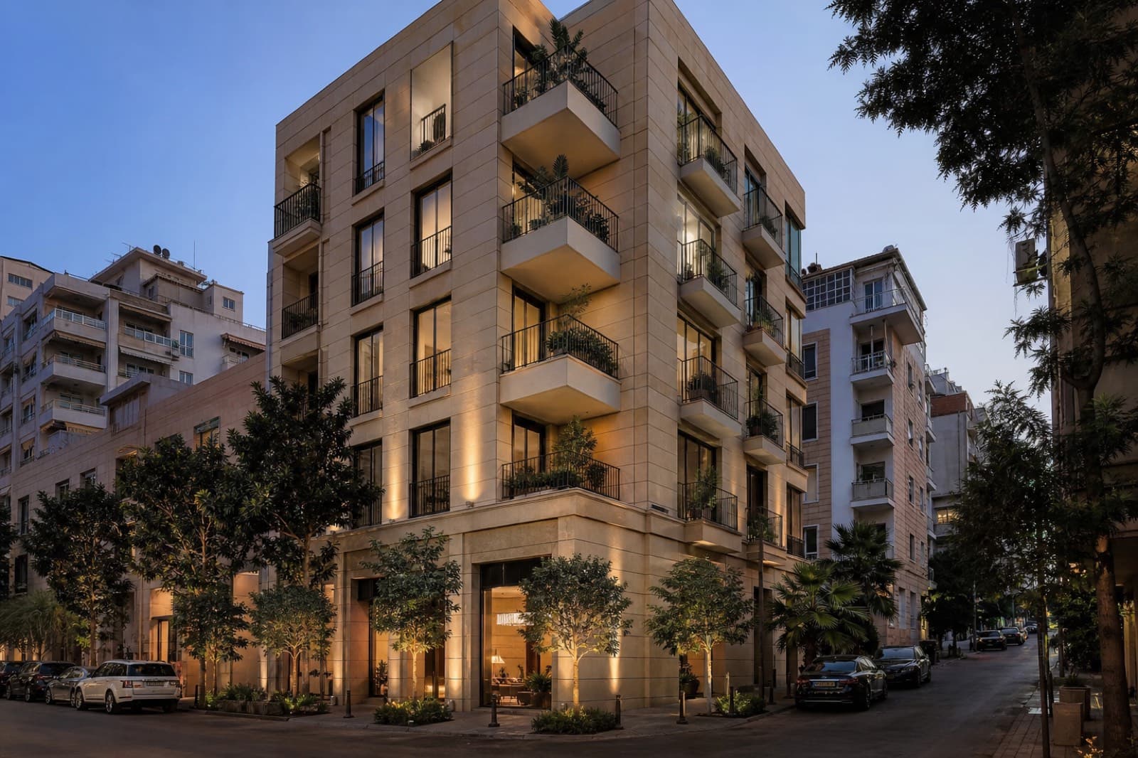 Sunlit apartment in Achrafieh